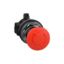 Picture of Emergency stop head, Harmony 9001K, switching off, metal, red mushroom 40mm, 30 mm, trigger latching turn to release