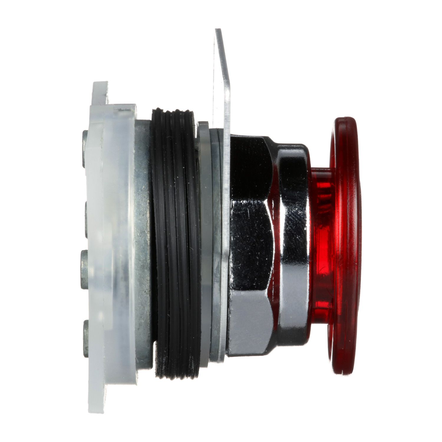 Picture of Head for push button, Harmony 9001K, metal, mushroom 41mm, red, 30mm, 2 positions, push pull