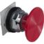Picture of Head for spring return push button, Harmony 9001K, metal, mushroom 57mm, red, 30mm