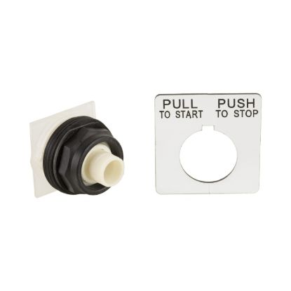 Picture of Push button head, Harmony 9001SK, plastic, without mushroom, 30mm, 2 positions, push-pull