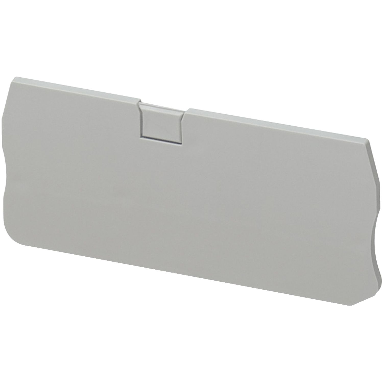 Picture of Cover plate, Linergy TR, 2.2mm width, 4 points, for spring terminals nsytrr24, NSYTRR23, grey, Set of 50