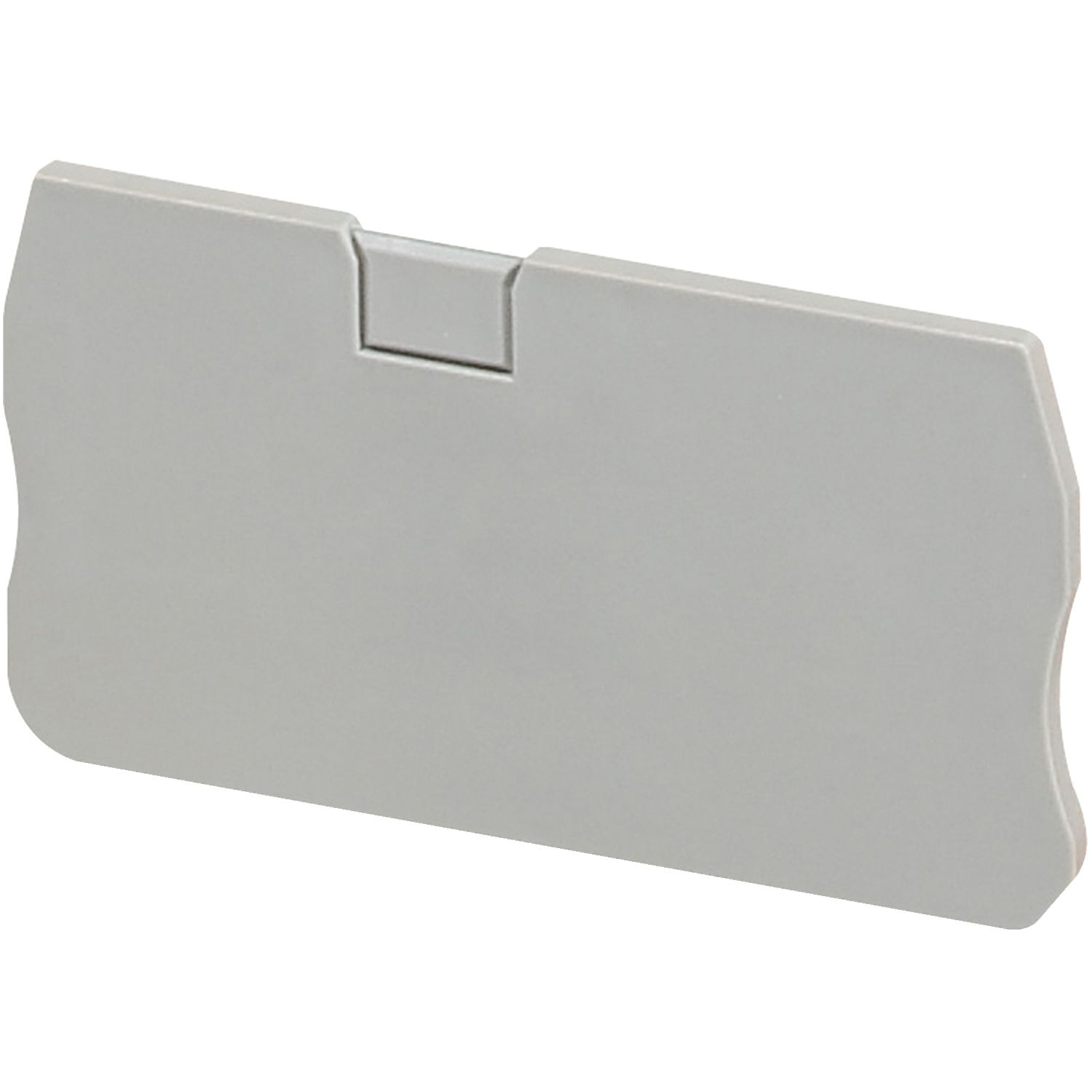 Picture of Cover plate, Linergy TR, 2 points, 2.2mm width, for spring terminals NSYTRR42, 4mmÂ², grey, Set of 50