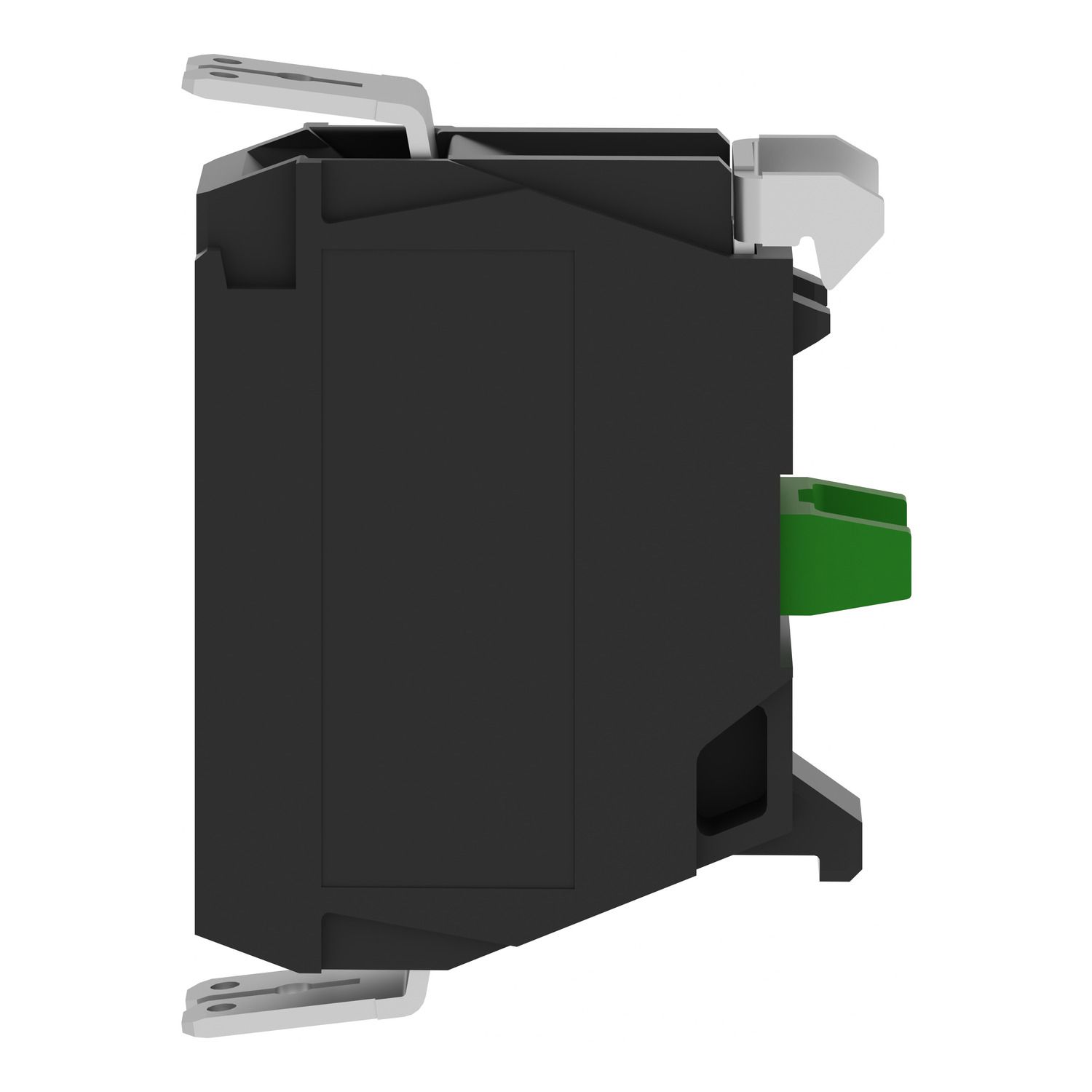 Picture of Single contact block, Harmony XB4, silver alloy, faston connector, 1NO