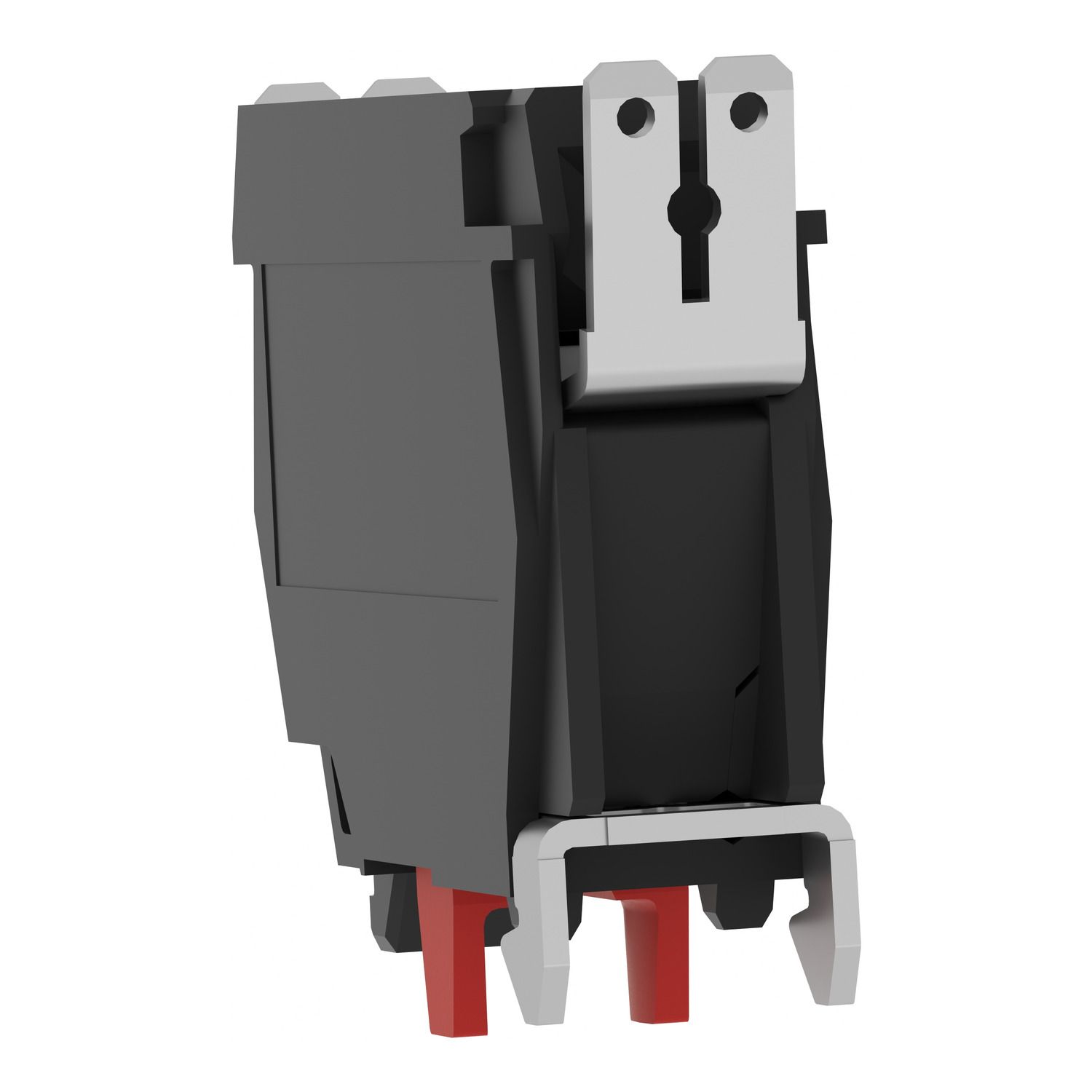 Picture of Single contact block, Harmony XB4, silver alloy, faston connector, 1 NC, front mounting