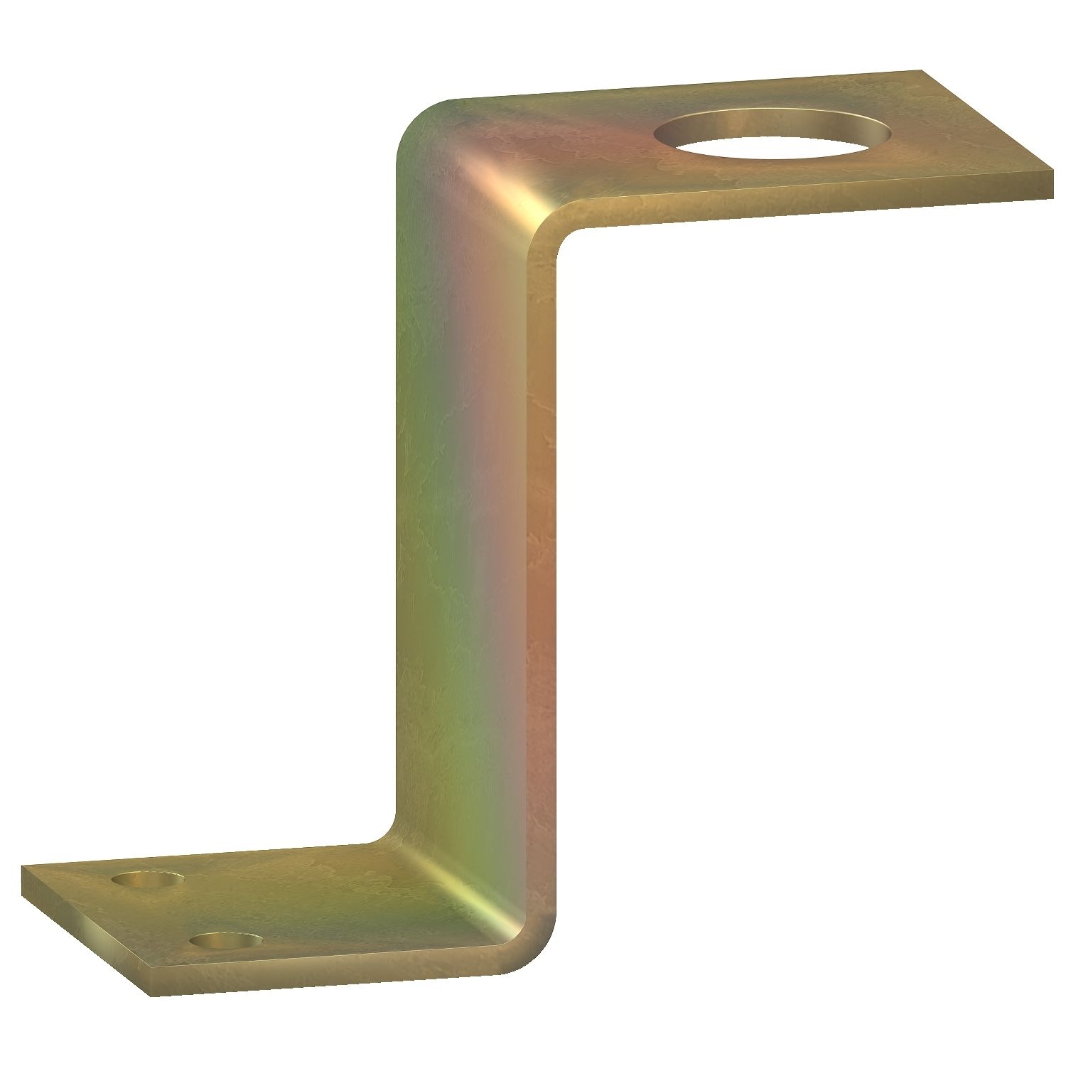 Picture of mounting support for Ø 22 mm units on DIN rail