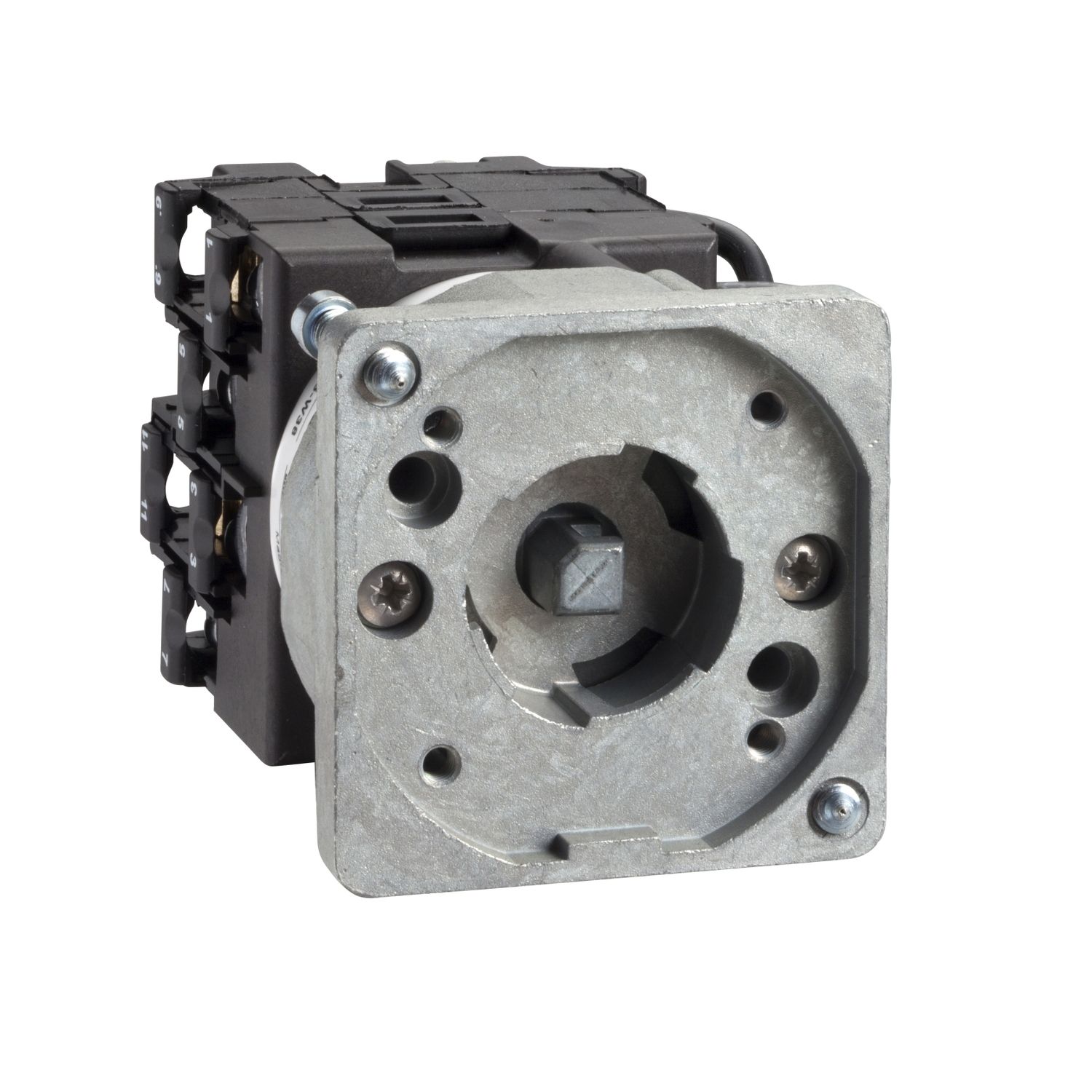 Picture of body for stepping switch - 1 pole - 45° - 20 A - for Ø 22 mm