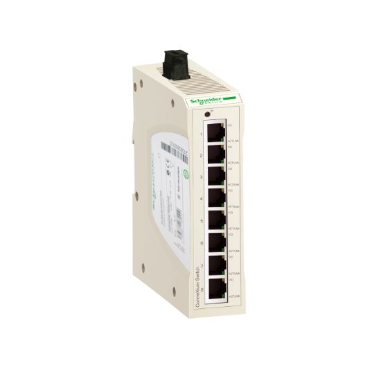 Picture of ConneXium Unmanaged Switch - 8 ports for copper + 2 ports for fiber optic single-mode