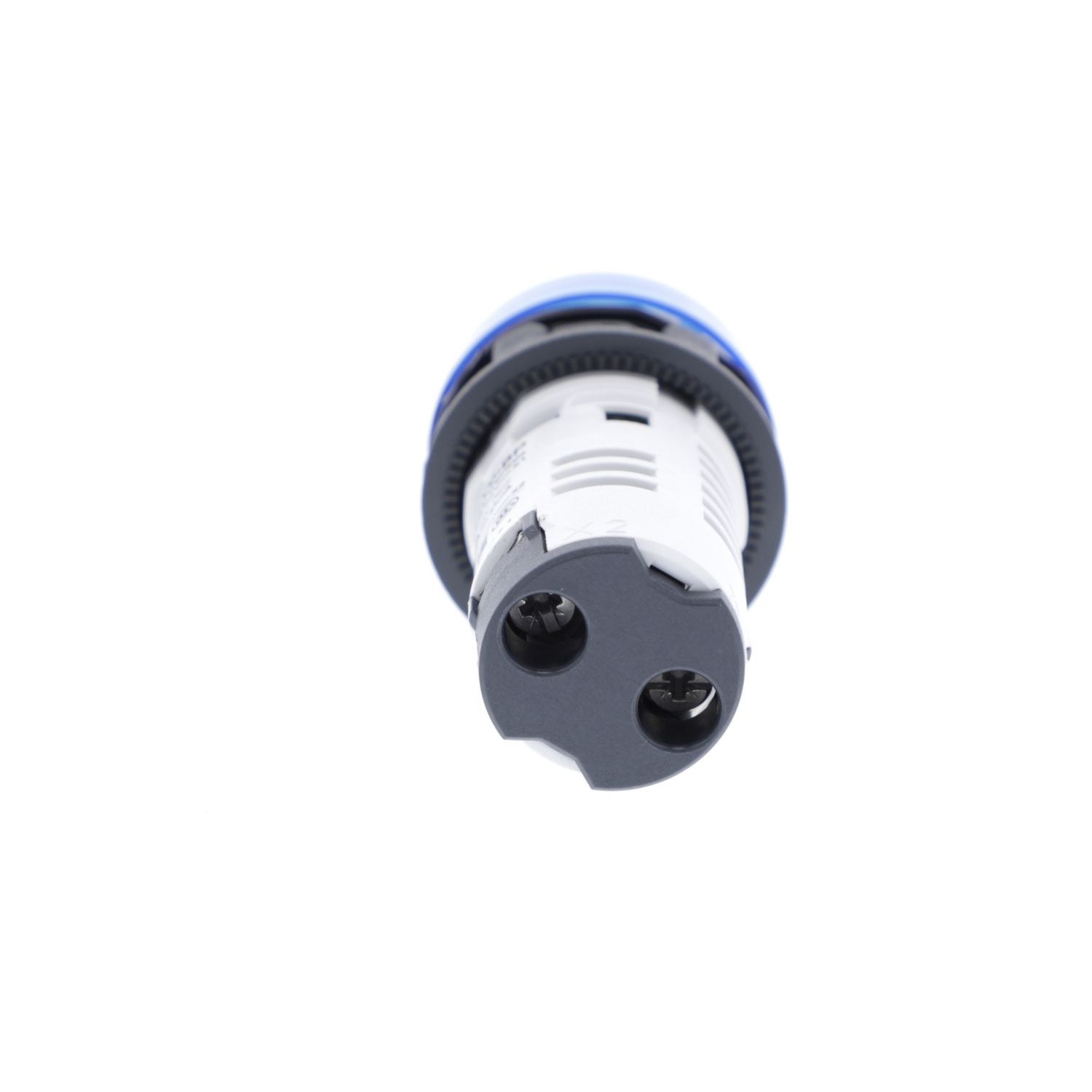 Picture of Monolithic pilot light, Harmony XB7, plastic, blue, 22mm, integral LED, 230...240V AC