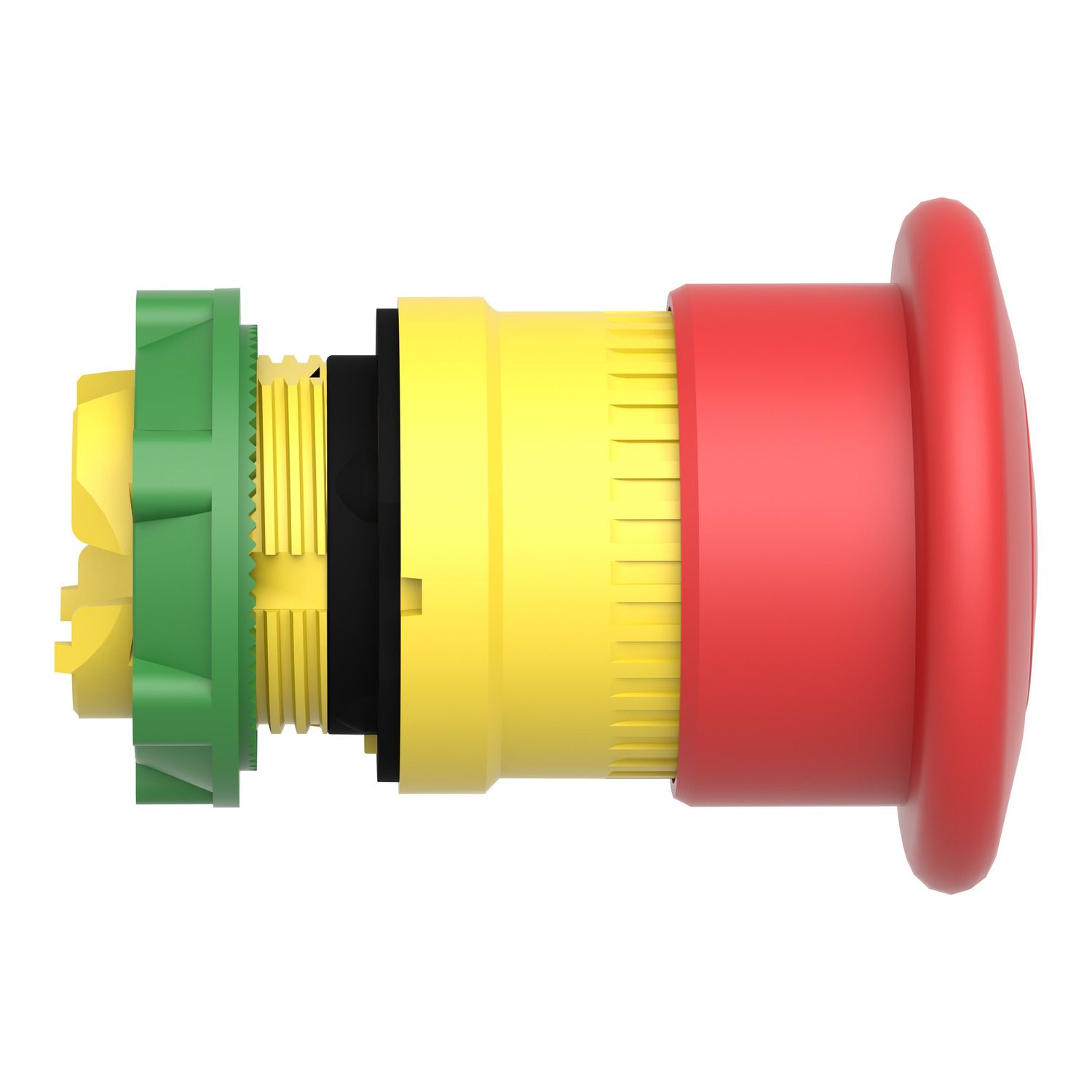 Picture of Emergency stop head, Harmony XB5, switching off, plastic, red, mushroom 40mm, 22mm, trigger latching push pull
