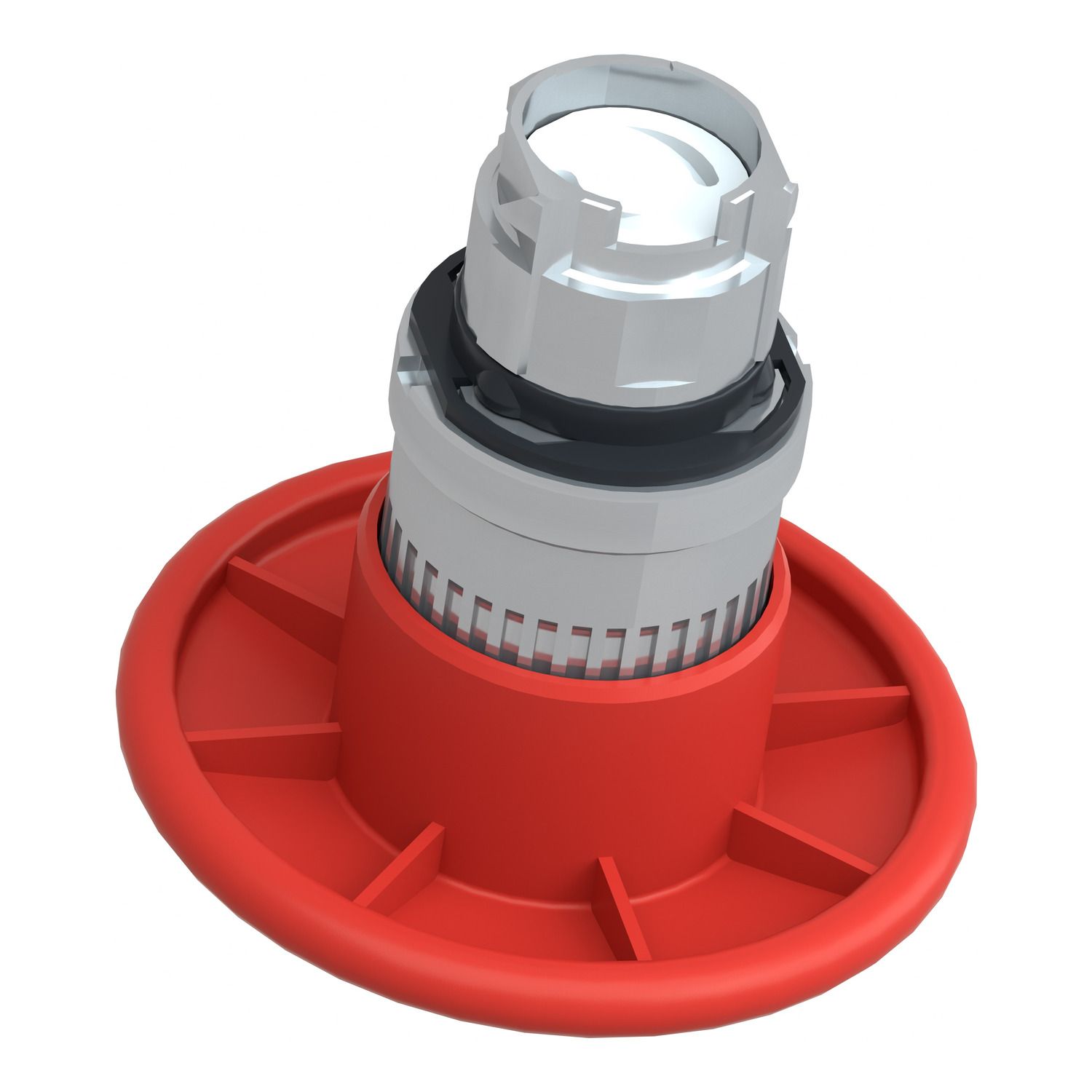 Picture of Emergency stop head, Harmony XB4, switching off, metal, red mushroom 60mm, 22mm, trigger latching push pull