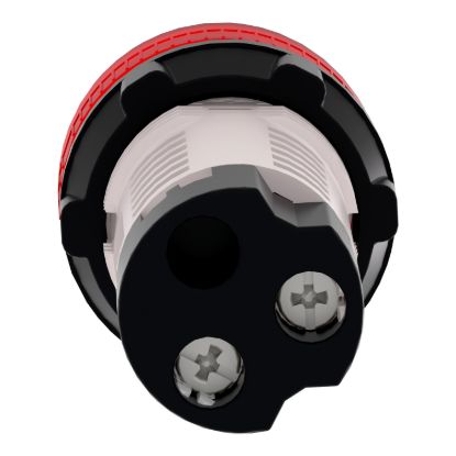 Picture of Monolithic pilot light, Harmony XB7, plastic, red, 22mm, plain lens for BA9s bulb, lt 250V