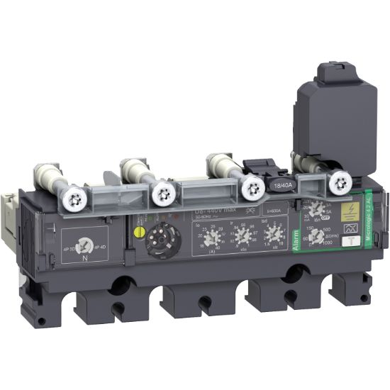 Picture of trip unit MicroLogic 4.2 AL for ComPact NSX 100/160/250 circuit breakers, electronic, rating 40A, 4 poles 4d