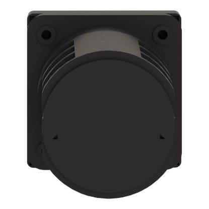 Picture of Complete cam switch, Harmony K1, K2, cam changeover switch, front mounting, plastic, 4 poles, position 0, 60degrees, 50A, 64x64mm, marked 1 0 2