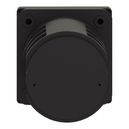 Picture of Complete cam switch, Harmony K1, K2, cam changeover switch, front mounting, plastic, 4 poles, position 0, 60degrees, 63A, 64x64mm, marked 1 0 2