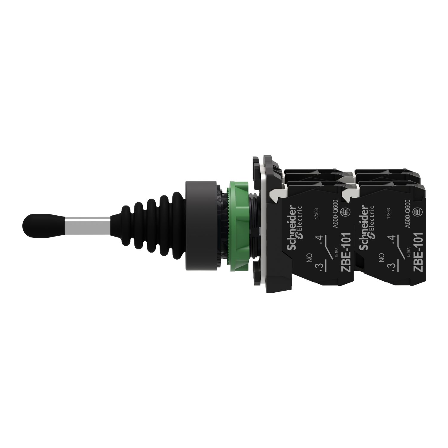 Picture of Joystick controller, Harmony XB5, 22mm, 4 direction, spring return, 1NO per direction