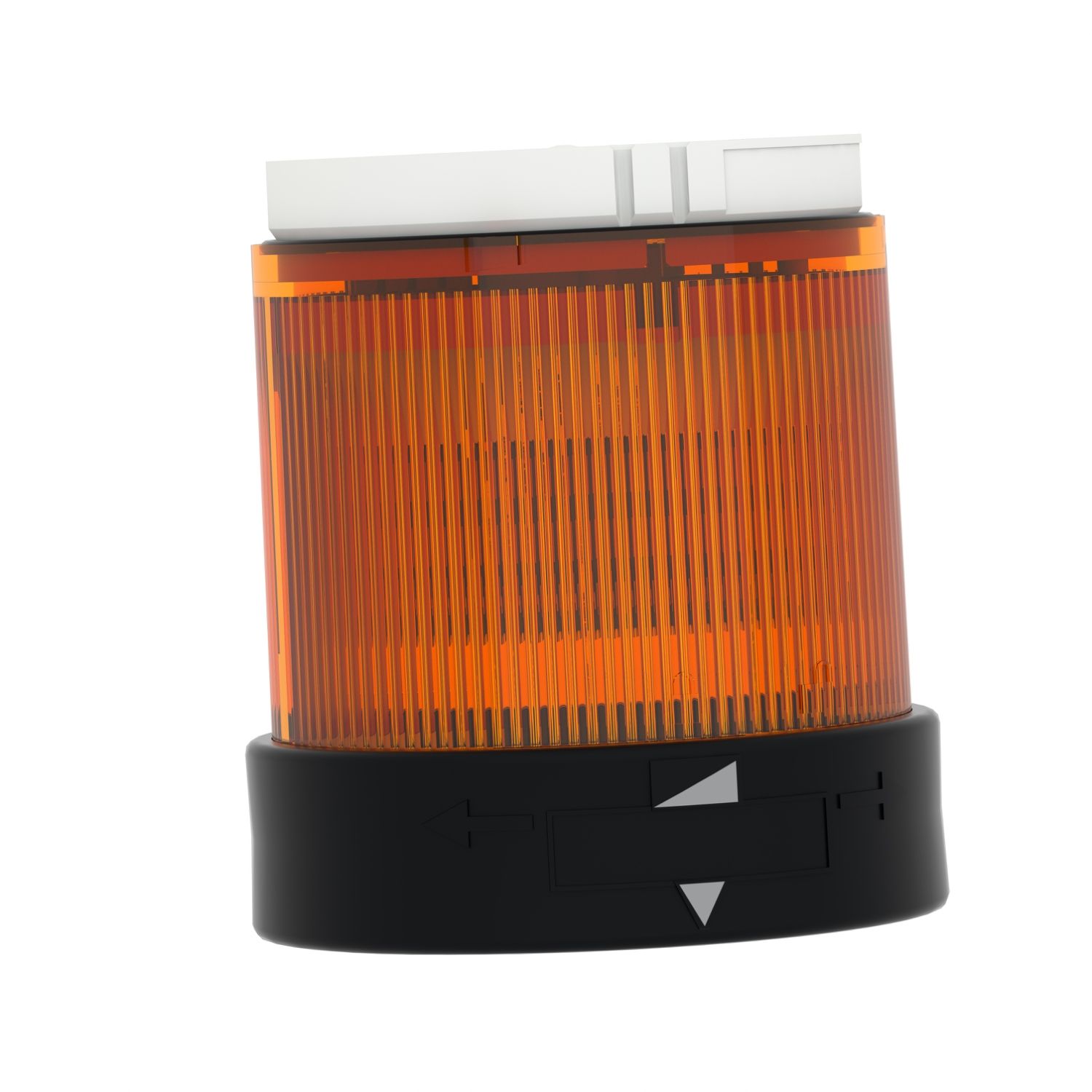 Picture of Indicator bank, Harmony XVB, illuminated unit, plastic, orange, 70mm, steady, integral LED, 24V AC/DC