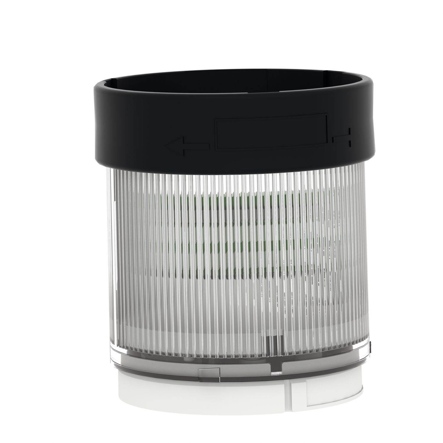 Picture of Indicator bank, Harmony XVB, illuminated unit, plastic, clear, 70mm, steady, integral LED, 24V AC/DC