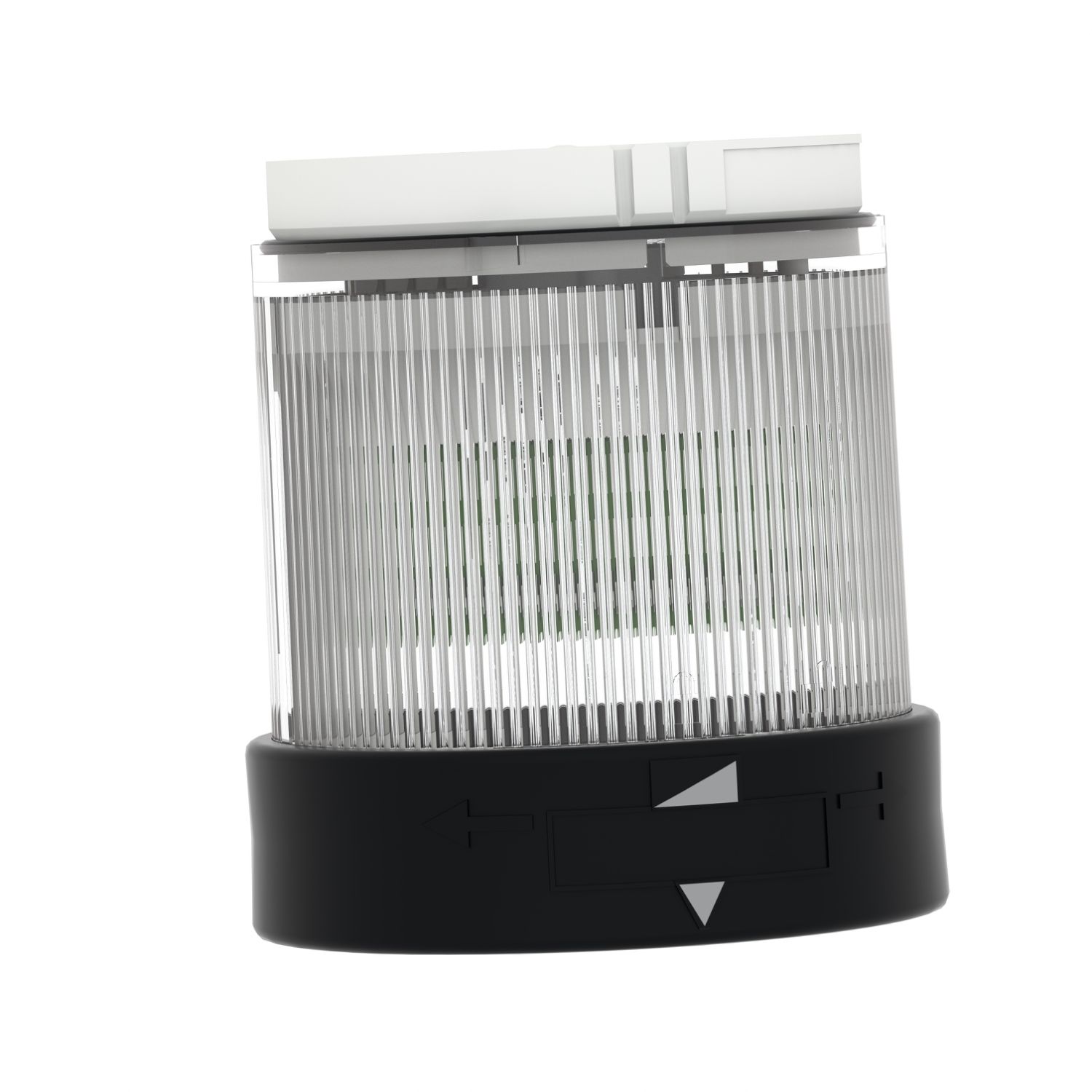 Picture of Indicator bank, Harmony XVB, illuminated unit, plastic, clear, 70mm, steady, integral LED, 24V AC/DC