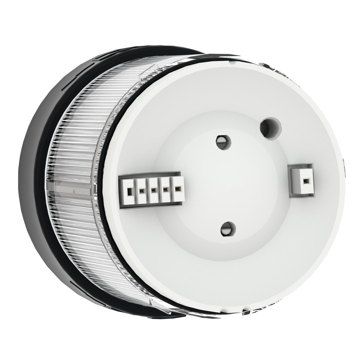 Picture of Indicator bank, Harmony XVB, illuminated unit, plastic, clear, 70mm, steady, bulb or LED not included, 250V