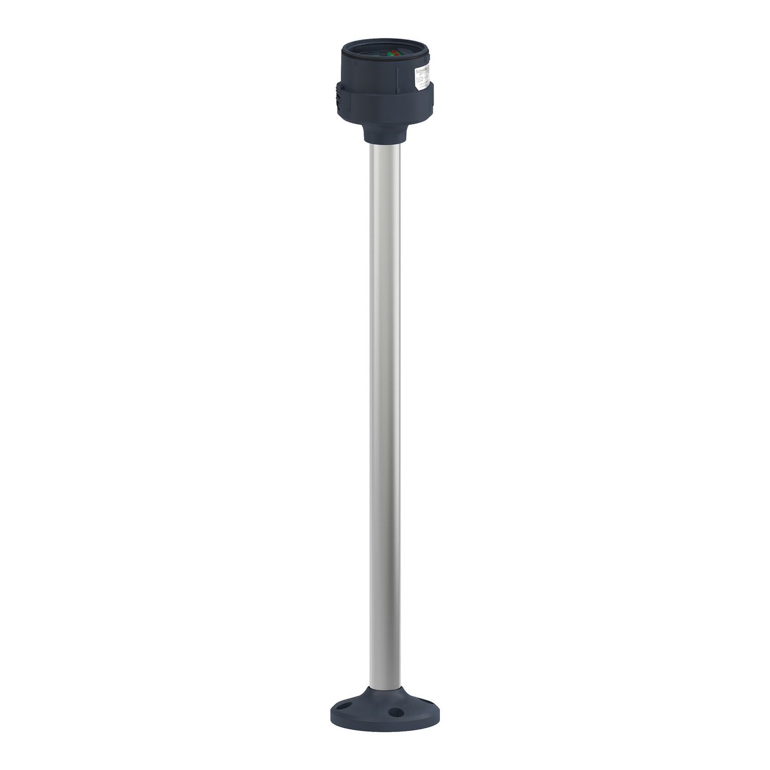 Picture of Fixing plate with 400mm aluminium pole for modular tower lights, Harmony XVU, black, 60mm