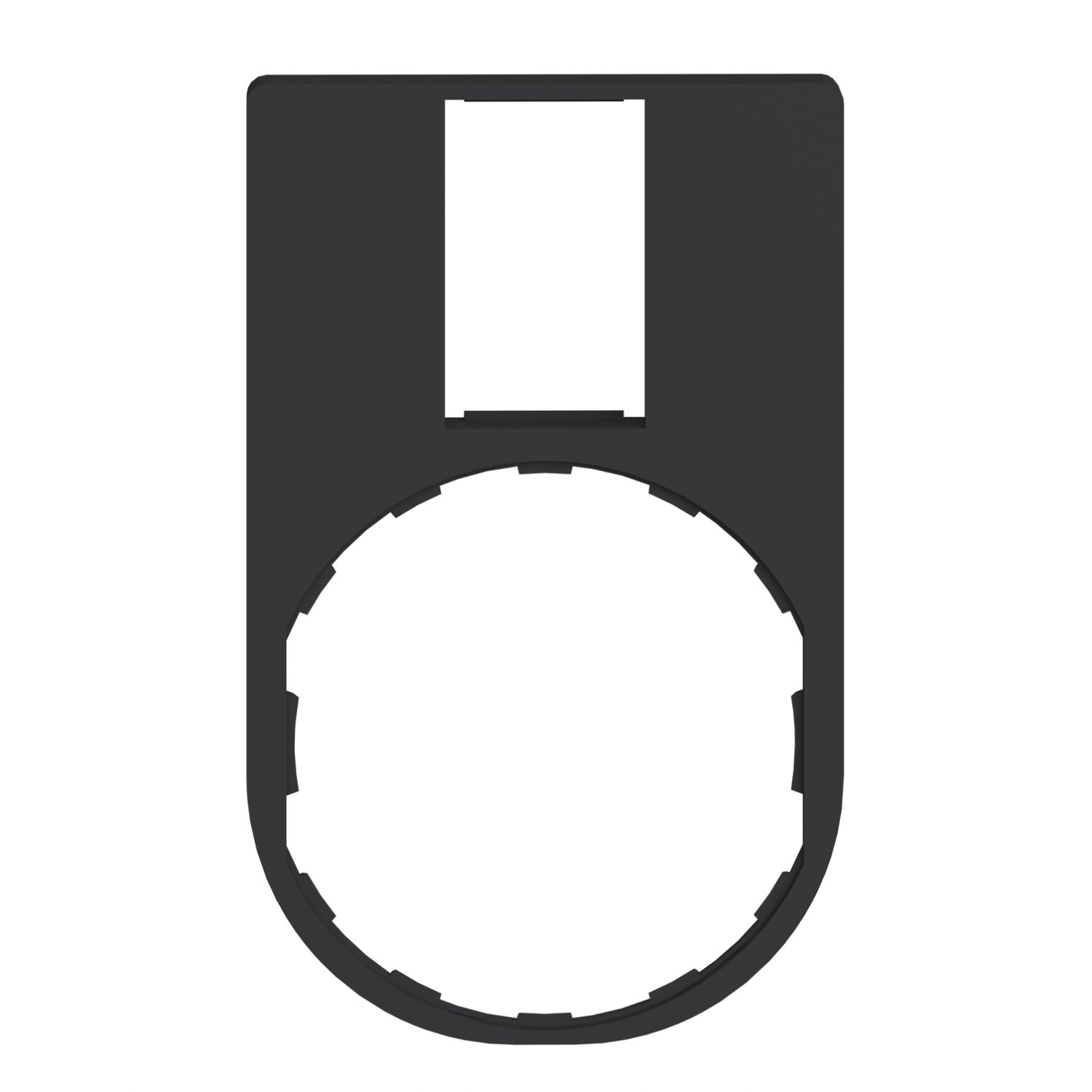 Picture of Legend holder 30x50mm, Harmony XB4, plastic, without legend 18x27mm