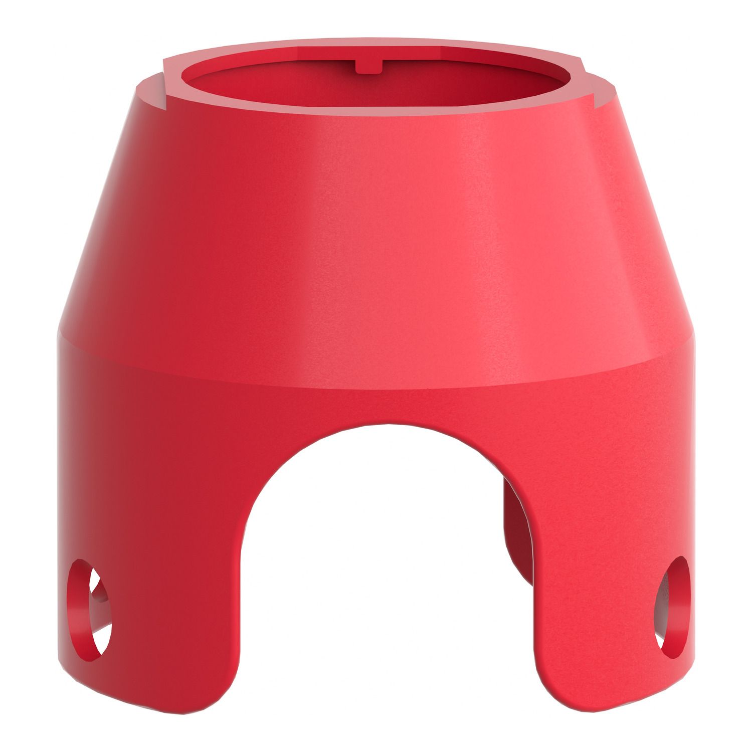 Picture of Padlockable guard for mushroom head 40mm, Harmony XB4, metal, red