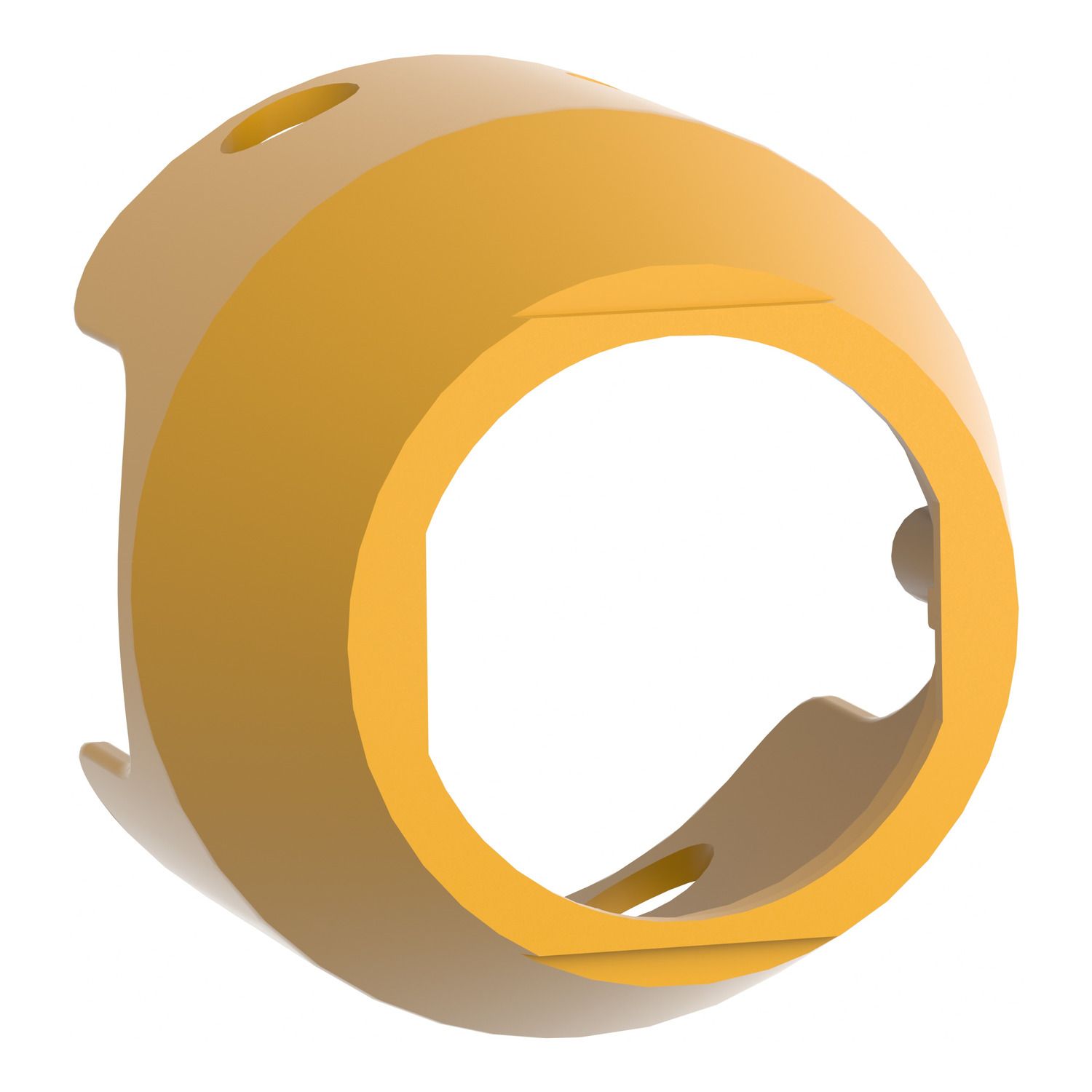 Picture of Padlockable guard for mushroom head 40mm, Harmony XB4, metal, yellow