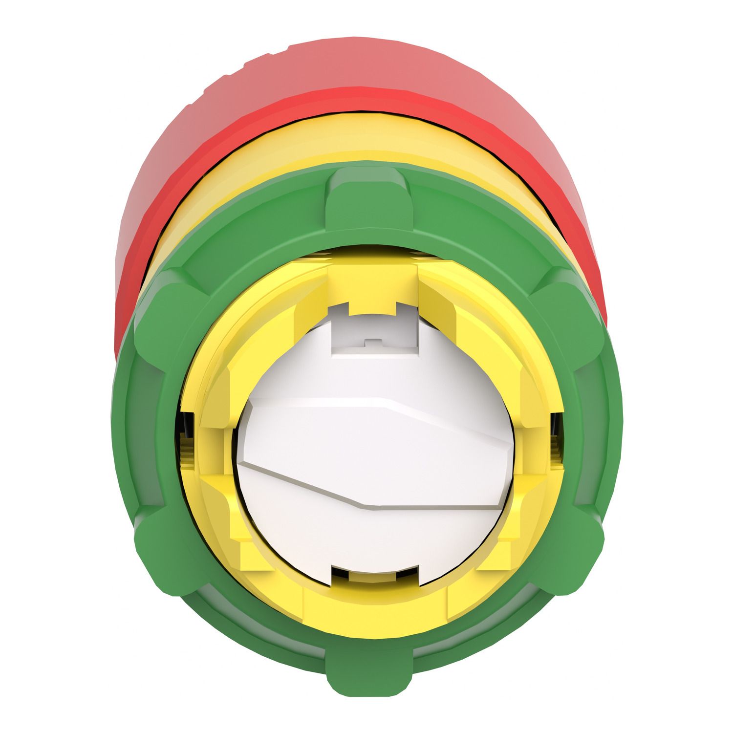 Picture of Emergency stop head, Harmony XB5, switching off, plastic, red mushroom 30mm, 22mm, trigger latching turn to release