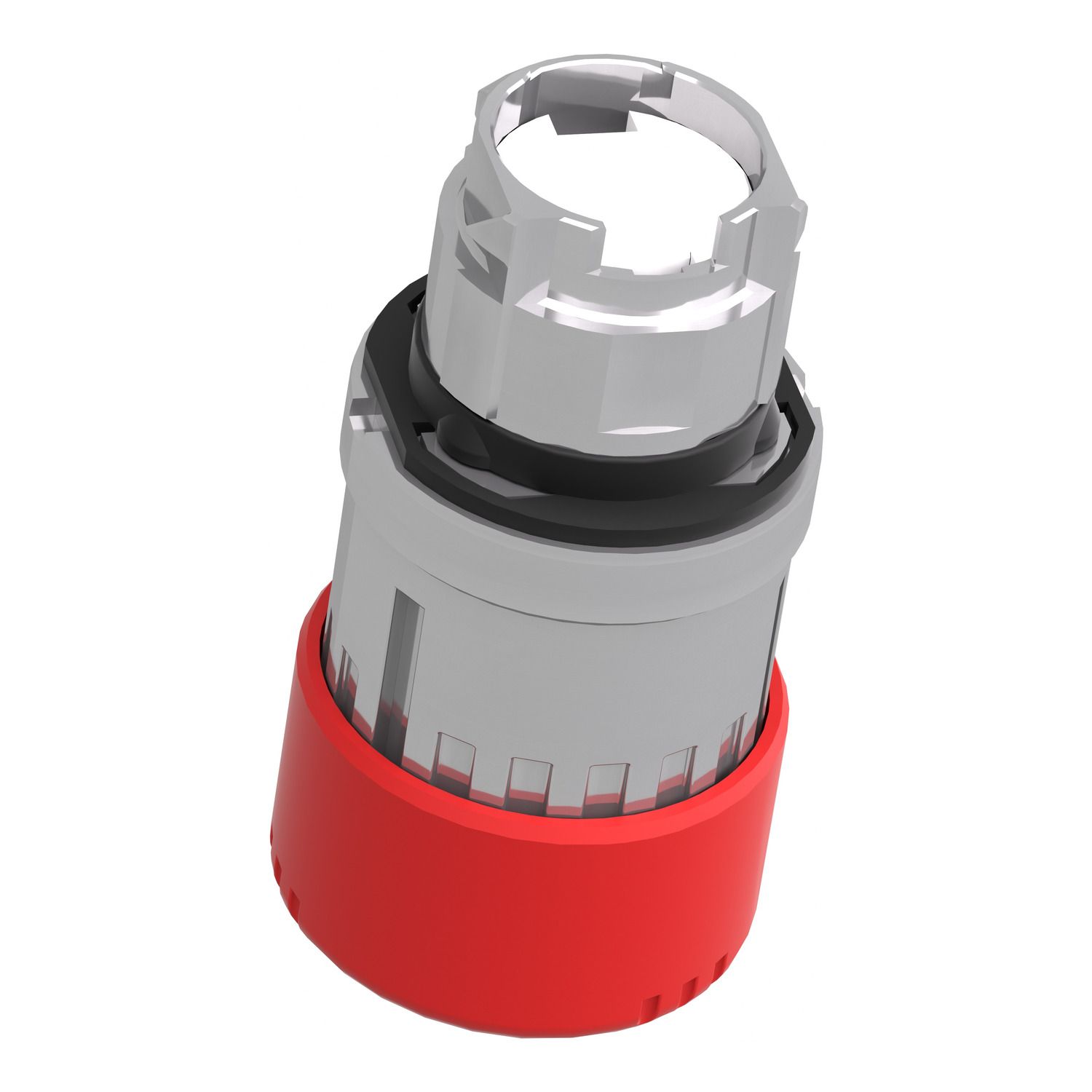 Picture of Emergency stop head, Harmony XB4, switching off, metal, red mushroom 30mm, 22mm, trigger latching turn to release