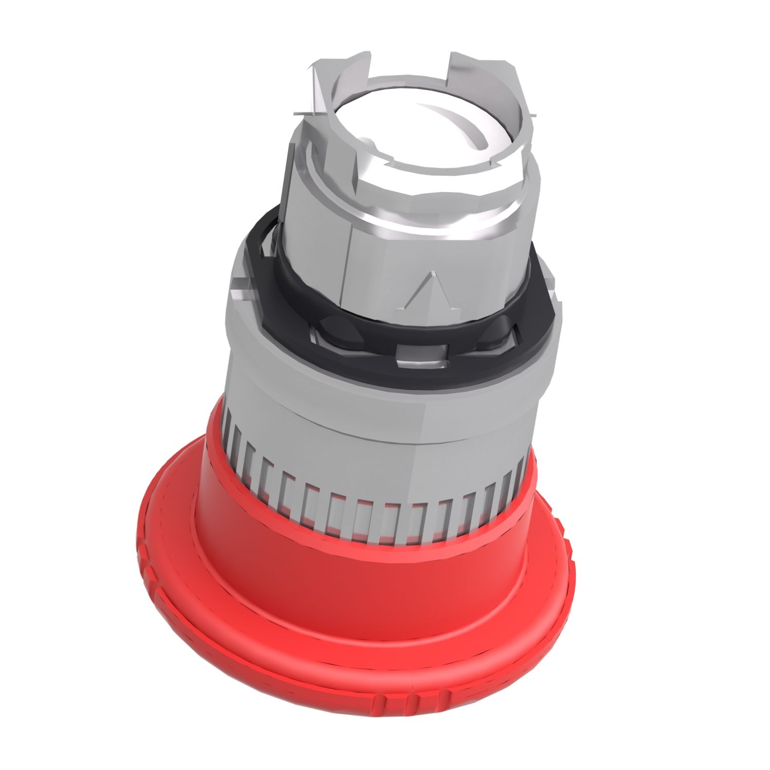 Picture of Emergency stop head, Harmony XB4, switching off, metal, red mushroom 40mm, 22mm, trigger latching turn to release