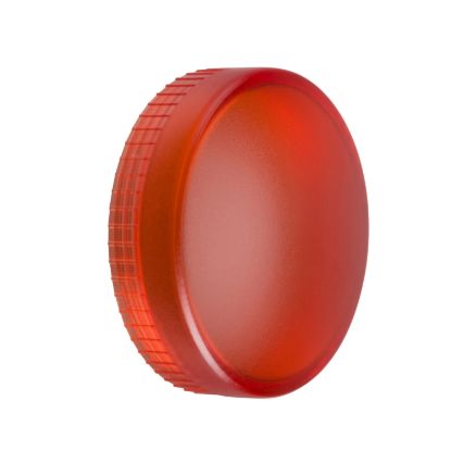 Picture of Plain lens, Harmony XB4, Harmony XB5,  for circular pilot light, red, 22mm with BA9s bulb