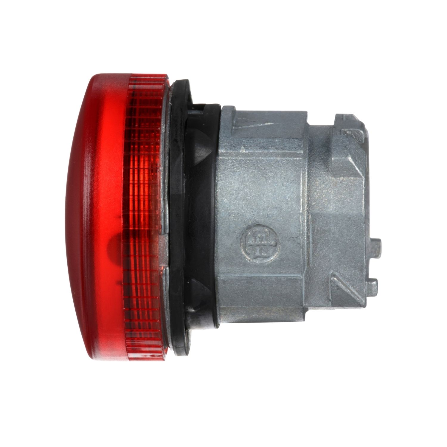 Picture of Head for pilot light, Harmony XB4, metal, red, 22mm, plain lens for BA9s bulb