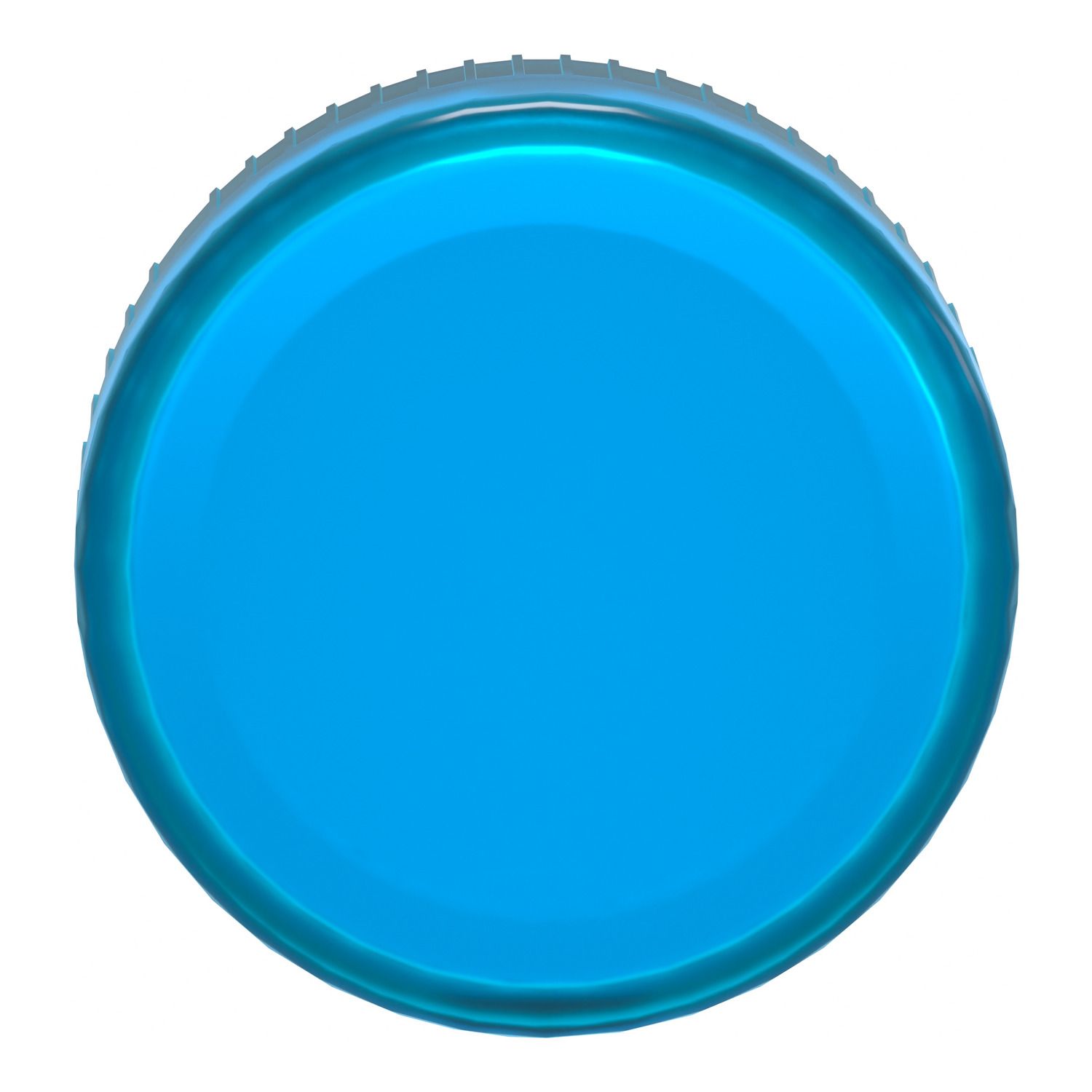 Picture of Head for pilot light, Harmony XB4, metal, blue, 22mm, plain lens for BA9s bulb