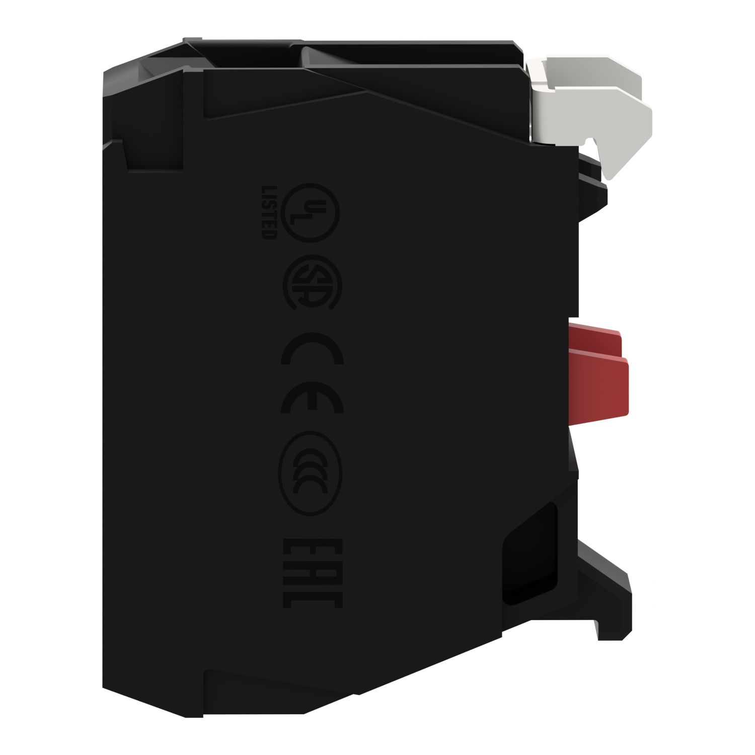 Picture of Single contact block, Harmony XB4, silver alloy, screw clamp terminal, 1NC