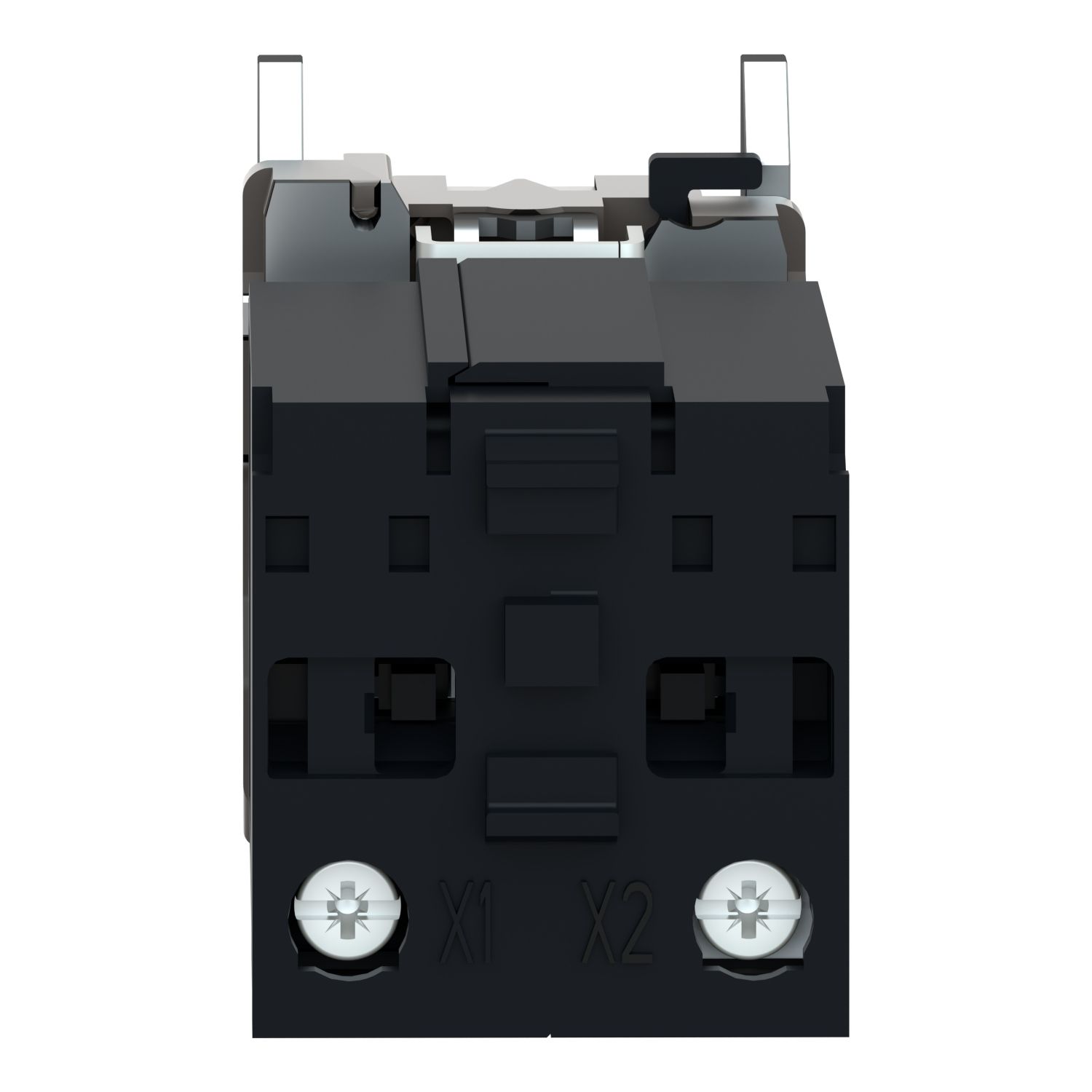 Picture of Light block with body fixing collar, Harmony XB4, metal, with BA9s bulb, 400V AC