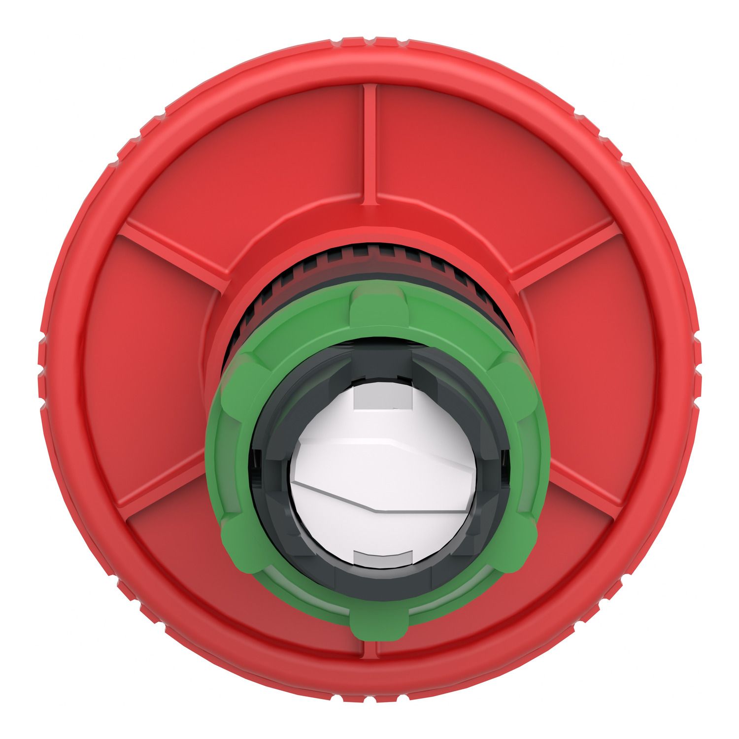 Picture of Emergency stop head, Harmony XB5, switching off, plastic, red mushroom 60mm, 22mm, trigger latching turn to release