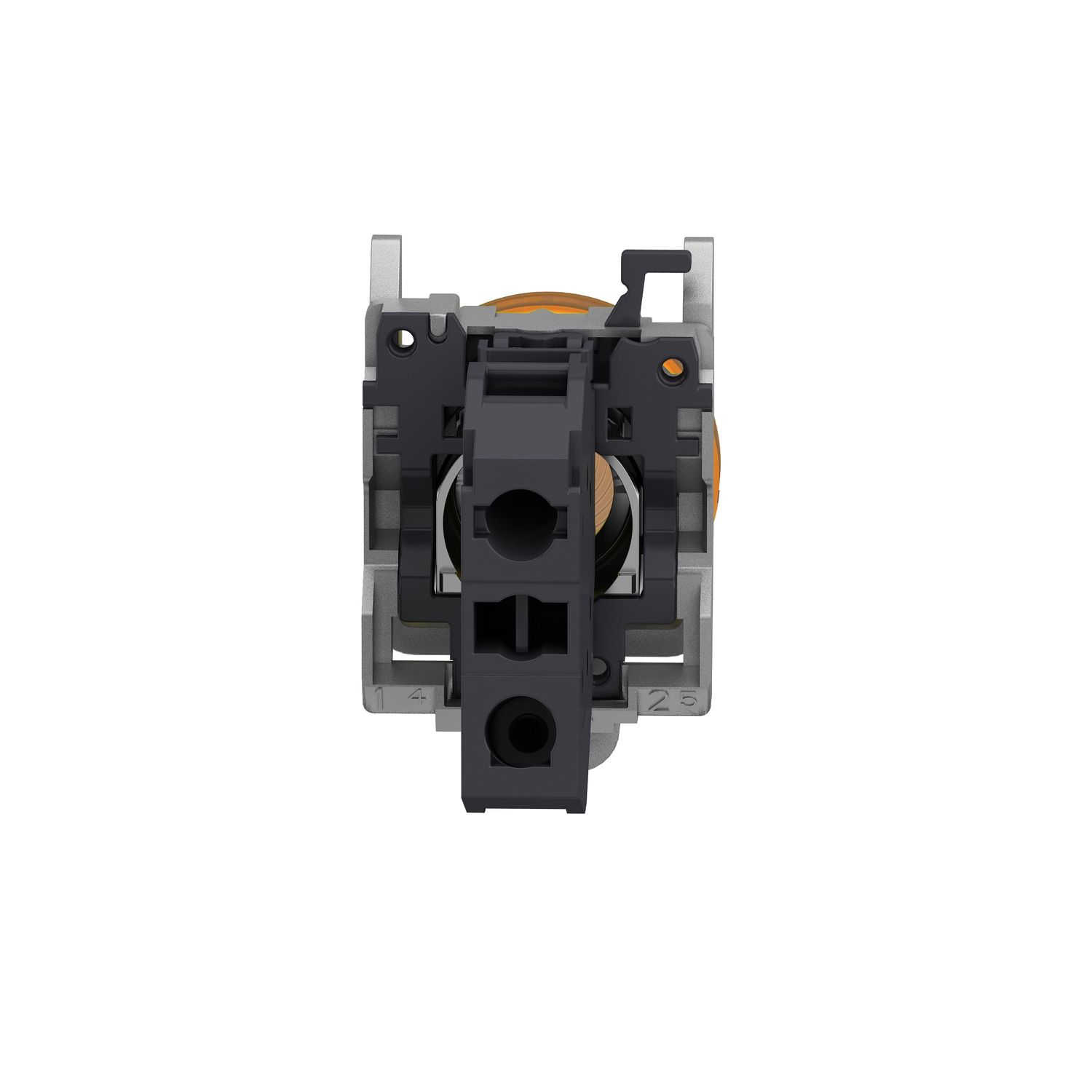 Picture of Complete pilot light, Harmony XB4 - ATEX D, orange, integral LED, 24...254V