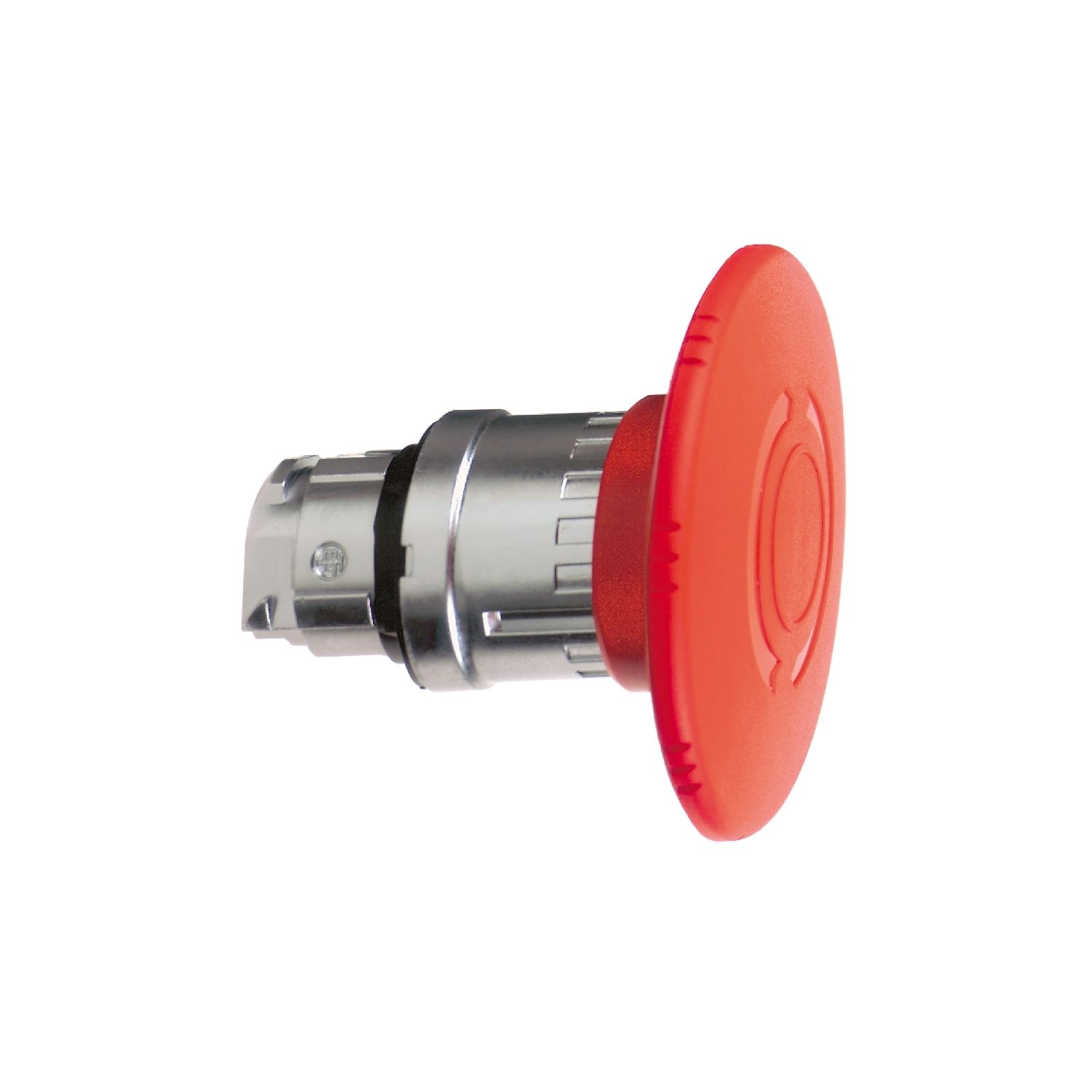 Picture of Emergency stop head, Harmony XB4, switching off, metal, red mushroom 60mm, 22mm, trigger latching turn to release