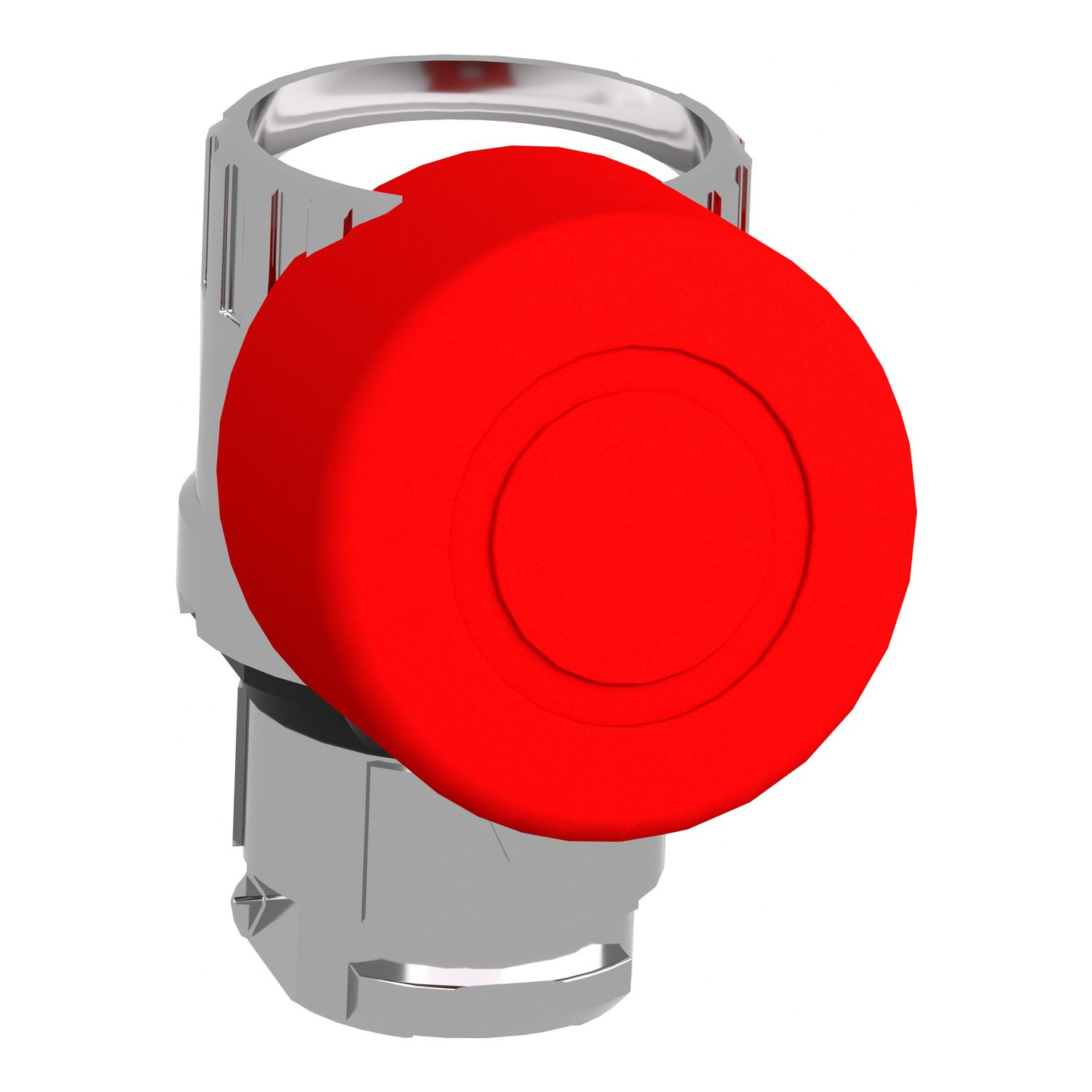 Picture of Emergency stop head, Harmony XB4, switching off, metal, red mushroom 30mm, 22mm, trigger latching push pull