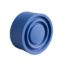 Picture of Harmony XB4, Harmony XB5, blue boot for circular flush pushbutton Ø22 mm