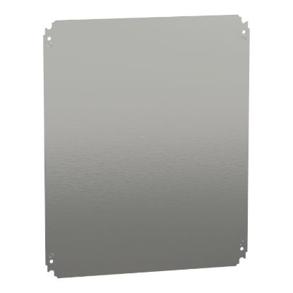 Picture of Plain mounting plate H500xW600mm made of galvanised sheet steel