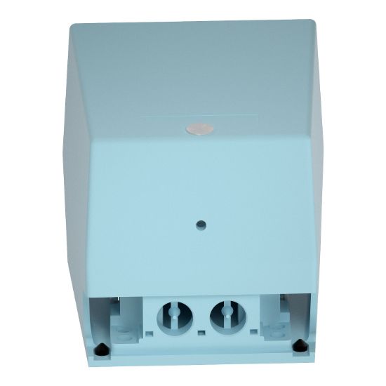 Picture of Single foot switch, Harmony XPE, metal, blue, with cover, trigger mechanism, 1 step, 2 contacts 1NC+NO, IP66