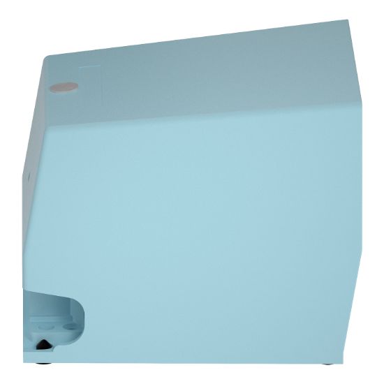 Picture of Single foot switch, Harmony XPE, metal, blue, with cover, trigger mechanism, 1 step, 2 contacts 1NC+NO, IP66