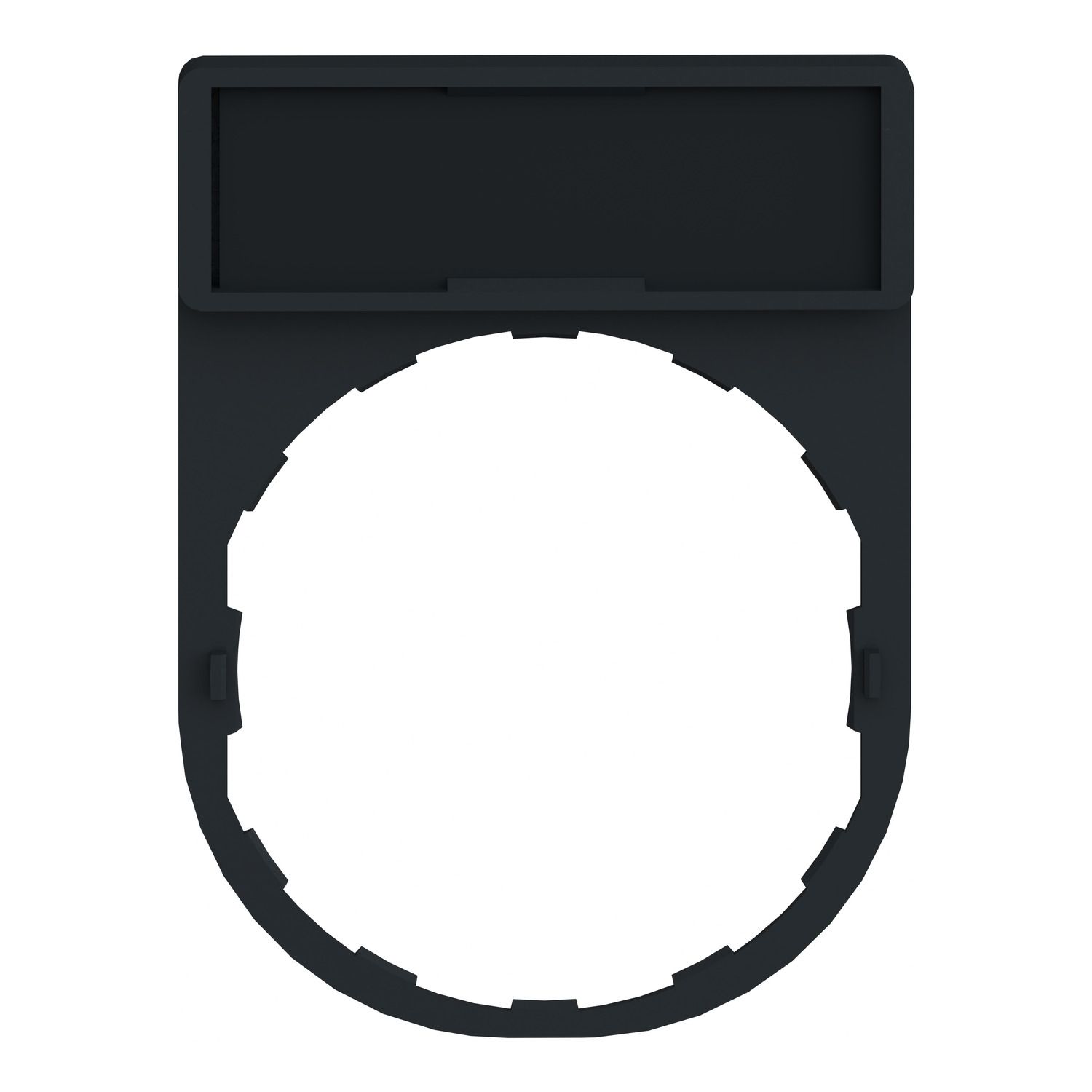 Picture of Legend holder, Harmony XB4, Legend holder 30 x 40mm, plastic, with legend 8x27mm, unmarked