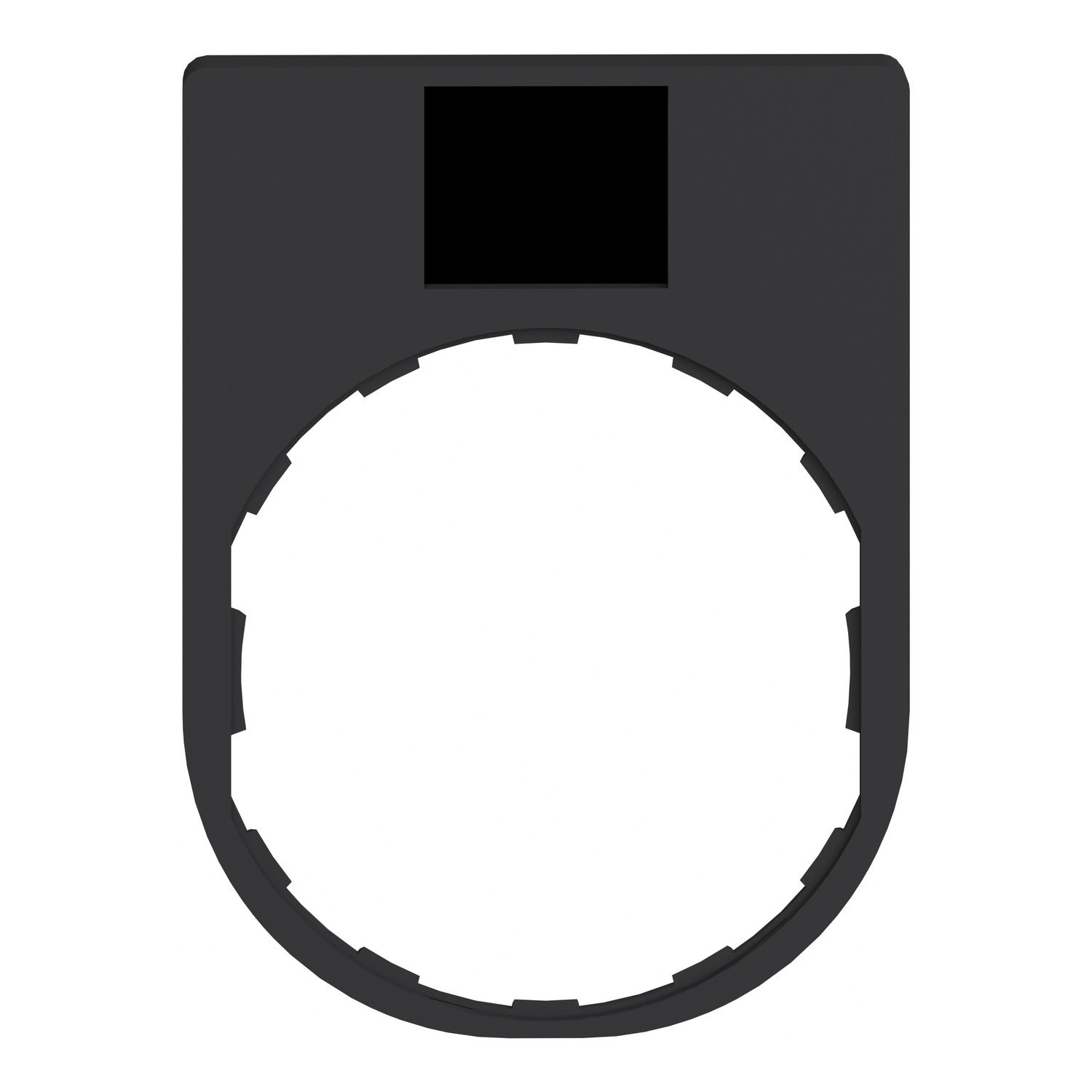 Picture of Legend holder 30x40mm, Harmony XB4, plastic, with legend 8x27mm, marked O and I