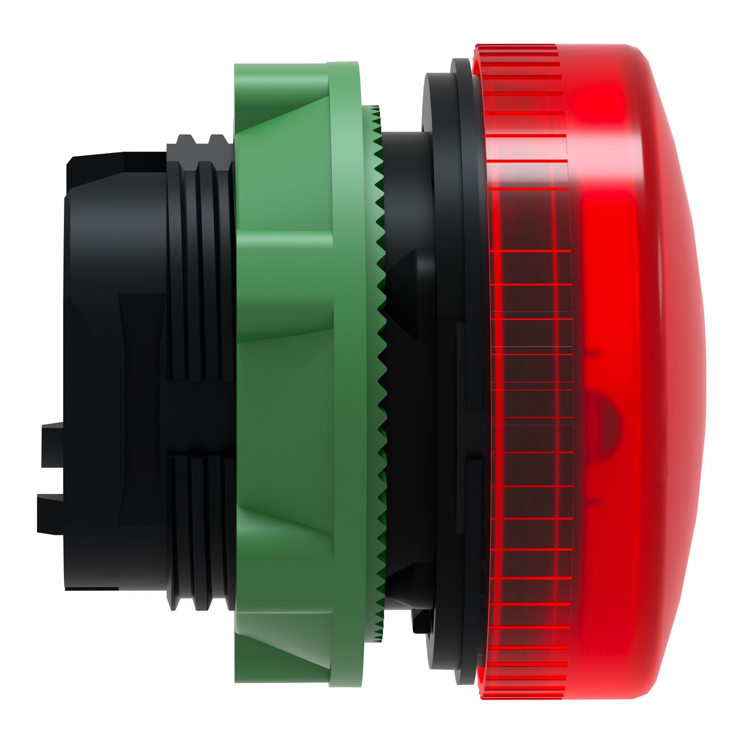 Picture of Head for pilot light, Harmony XB5, metal, red, 22mm, plain lens for BA9s bulb