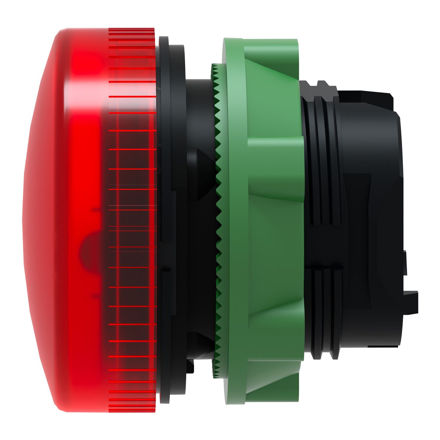 Picture of Head for pilot light, Harmony XB5, metal, red, 22mm, plain lens for BA9s bulb