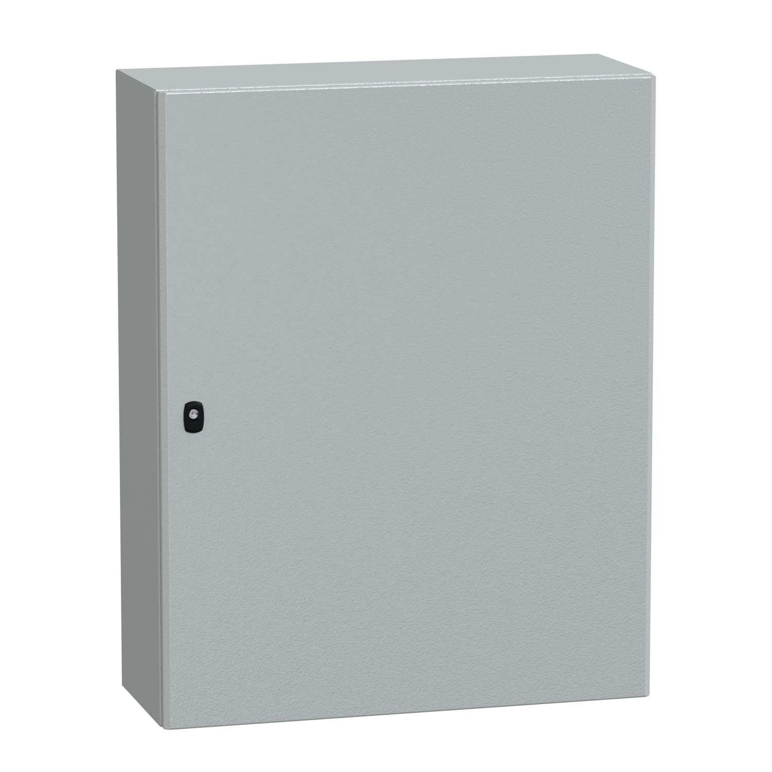 Picture of Wall mounted steel enclosure, Spacial S3D, plain door, with mounting plate, 1000x800x300mm, IP66, IK10