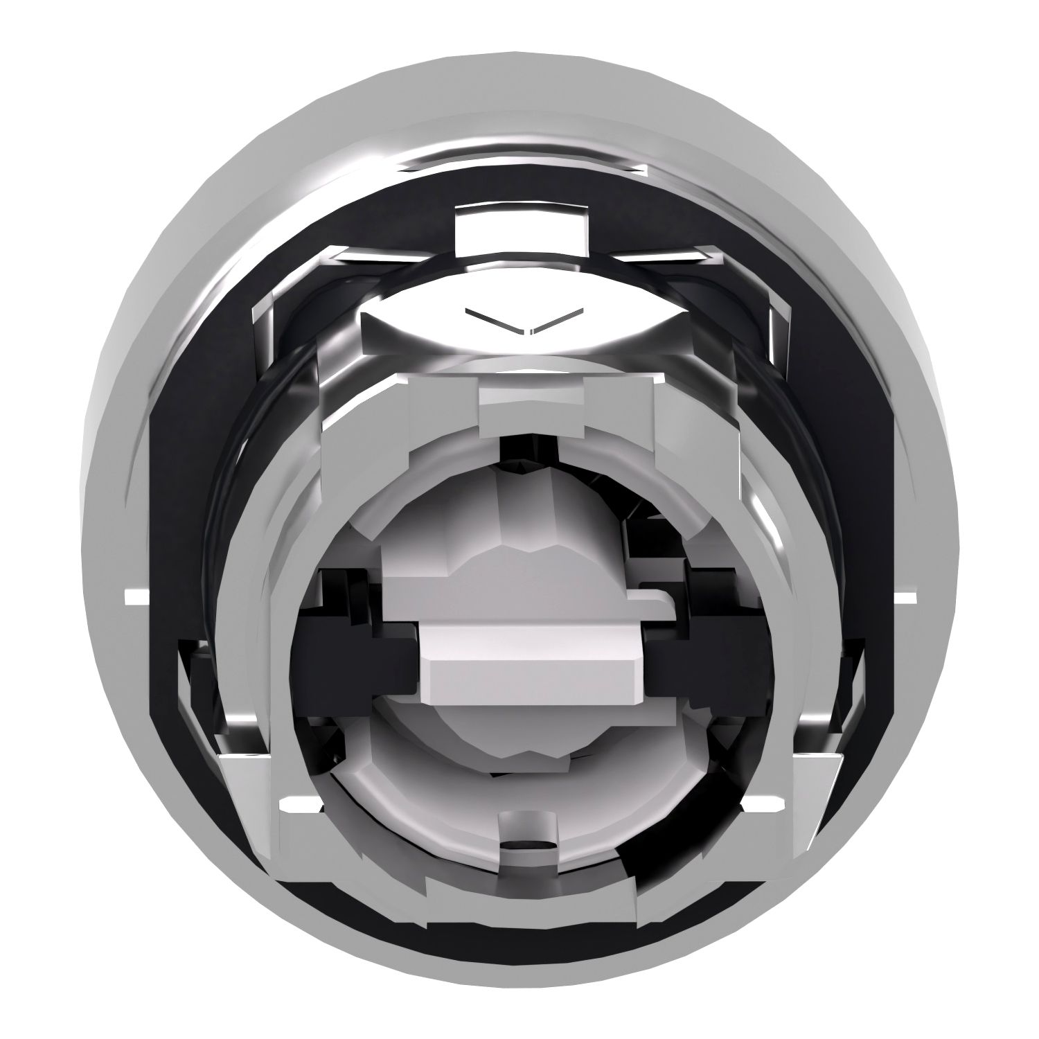 Picture of Head for joystick controller, Harmony XB4, plastic, 22mm, 4 directions, spring return