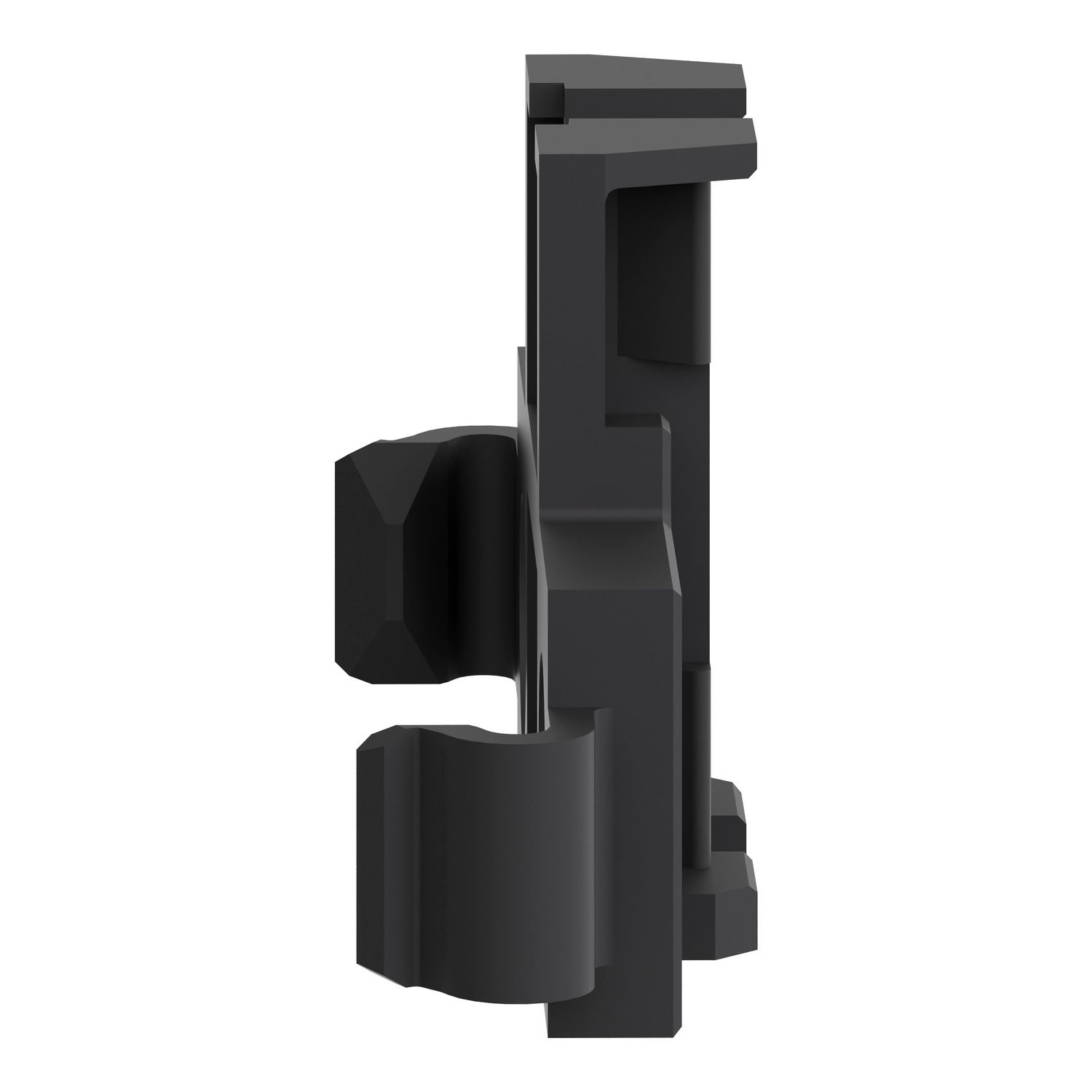 Picture of Clip on legend holder, Harmony XB4, plastic, black